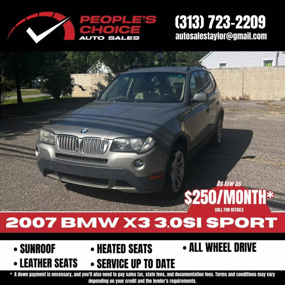 2007 BMW X3