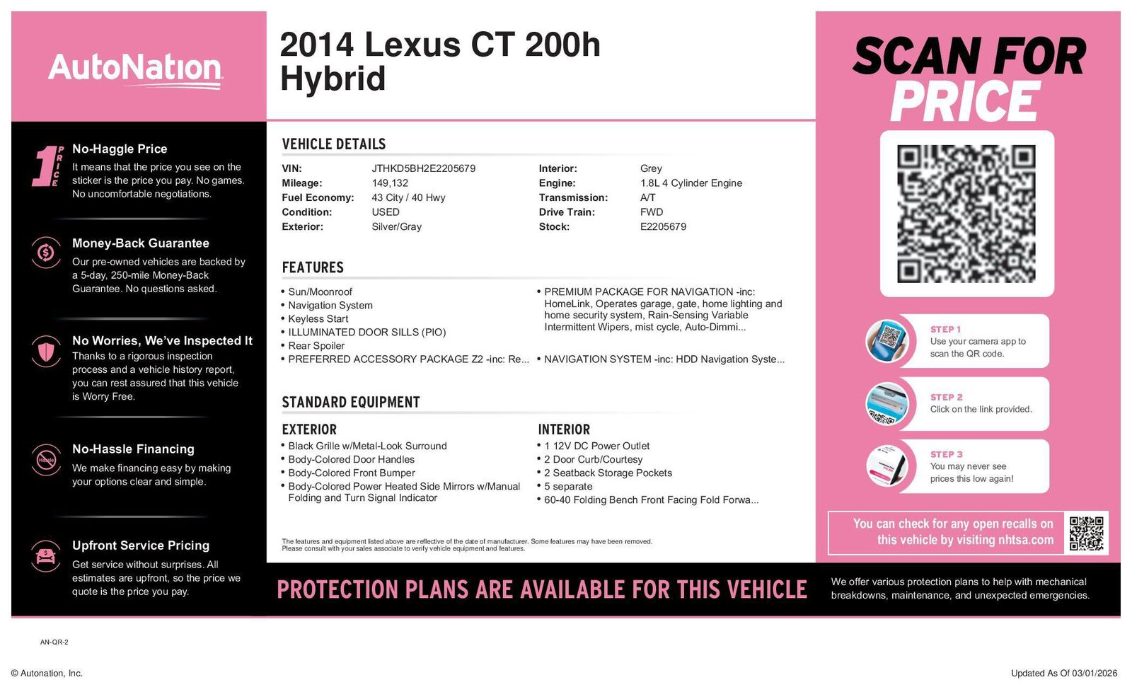 2014 Lexus CT