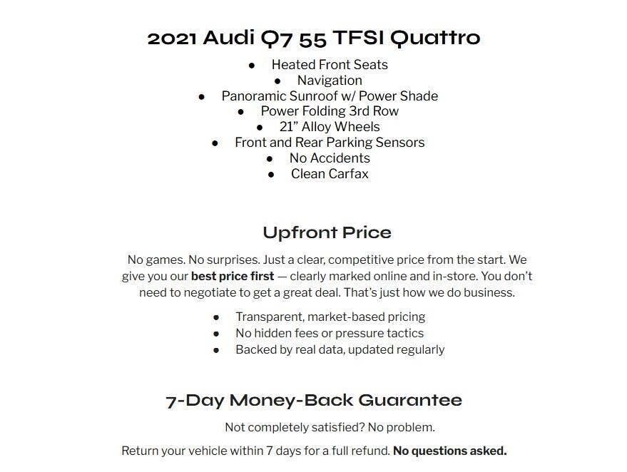 2021 Audi Q7