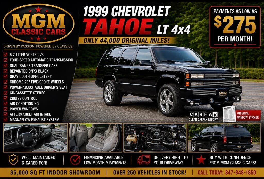 1999 CHEVROLET Tahoe