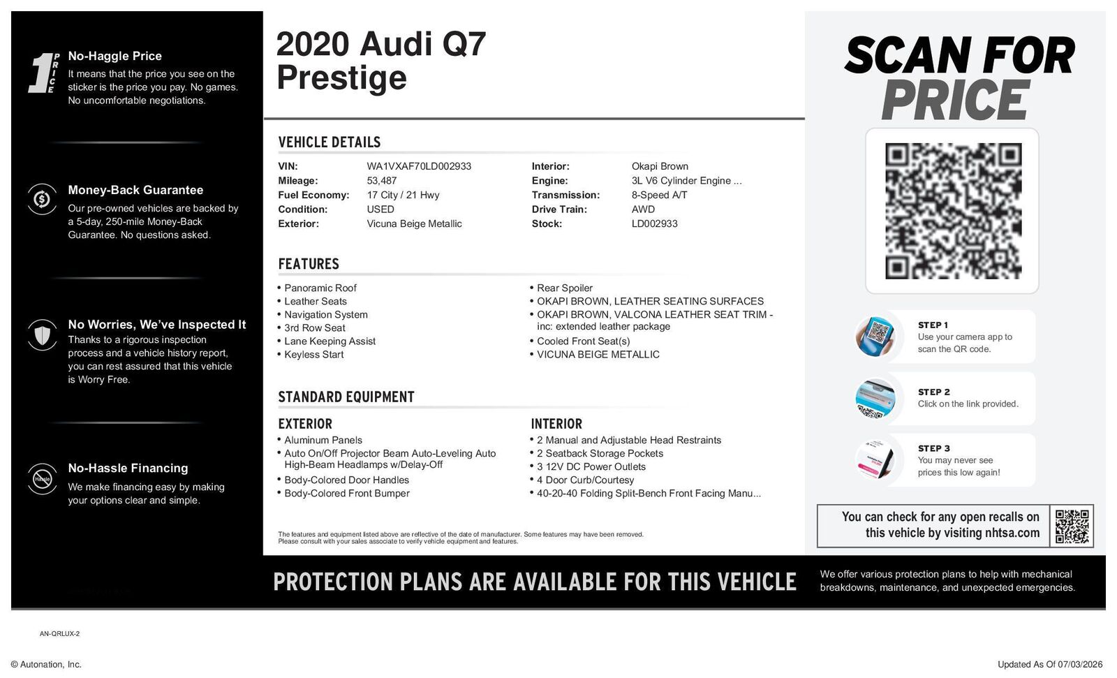 2020 Audi Q7