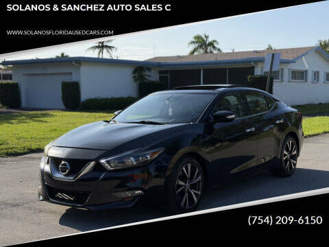 2016 NISSAN Maxima