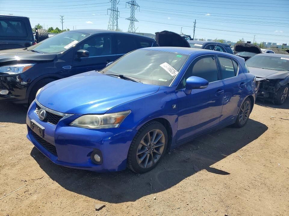 2012 LEXUS CT