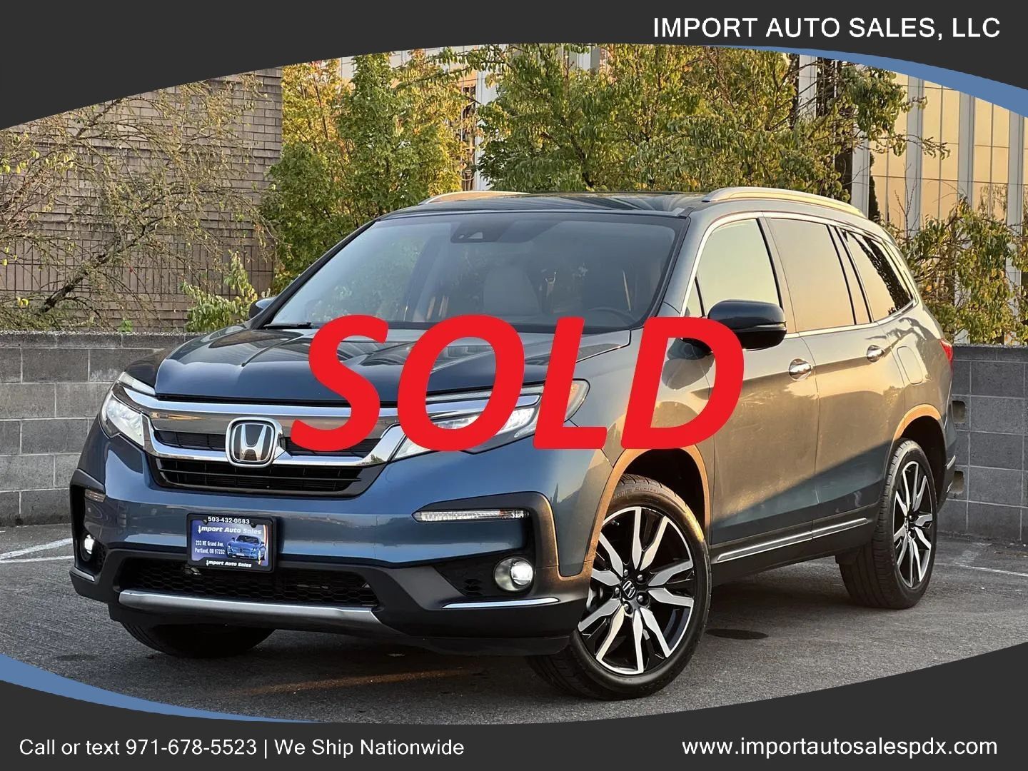 2019 HONDA Pilot