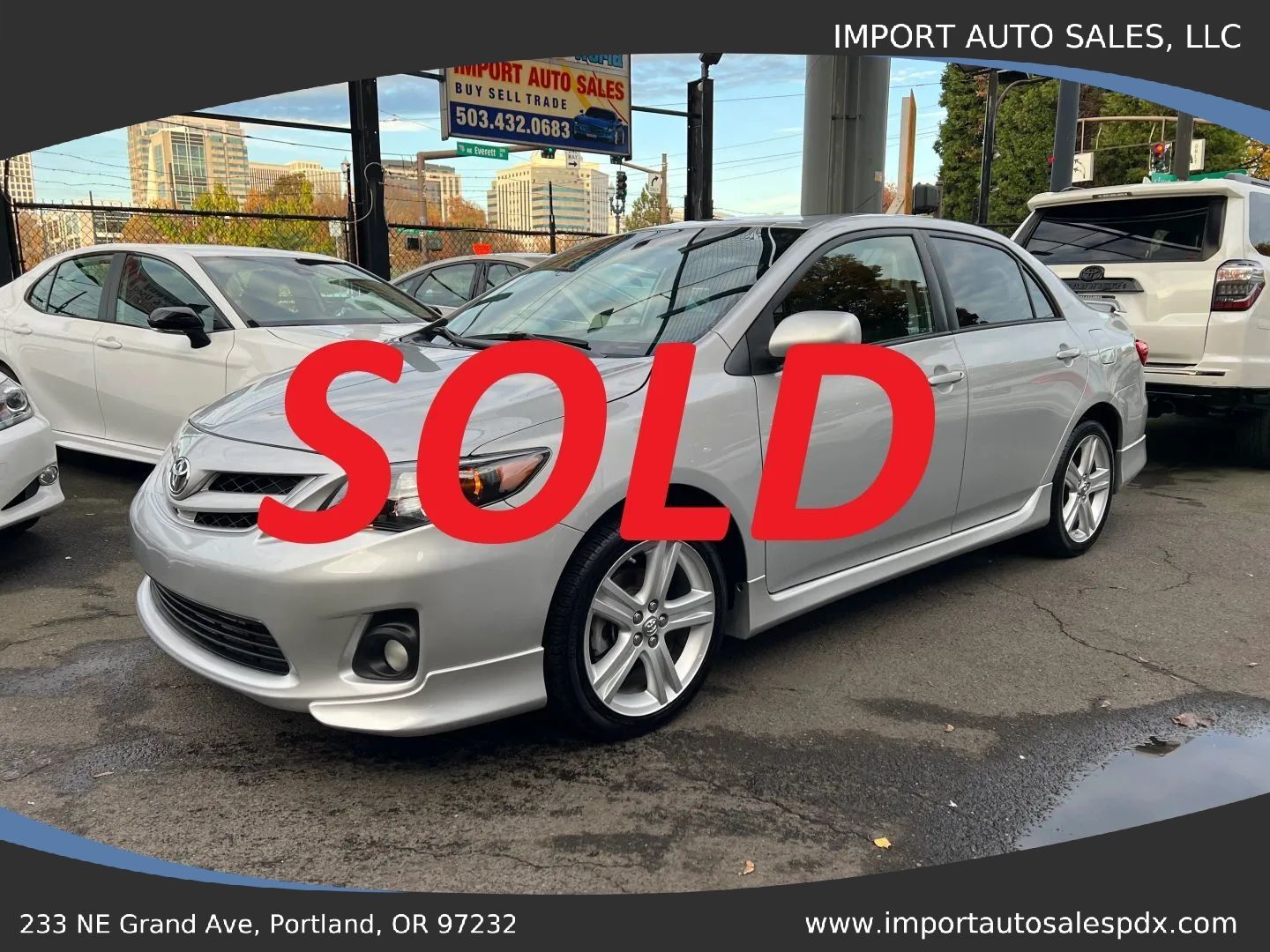 2013 TOYOTA Corolla