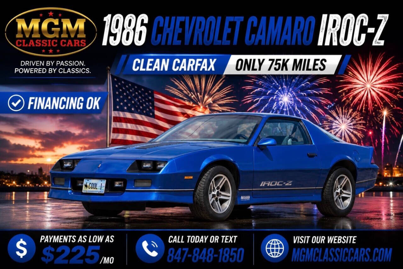 1986 CHEVROLET Camaro