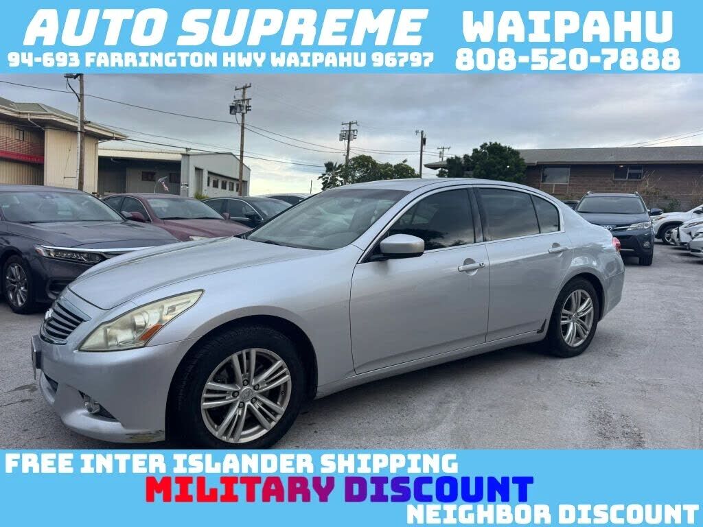 2013 INFINITI G37