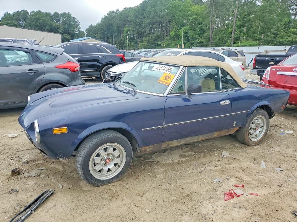 1982 FIAT Spider 2000