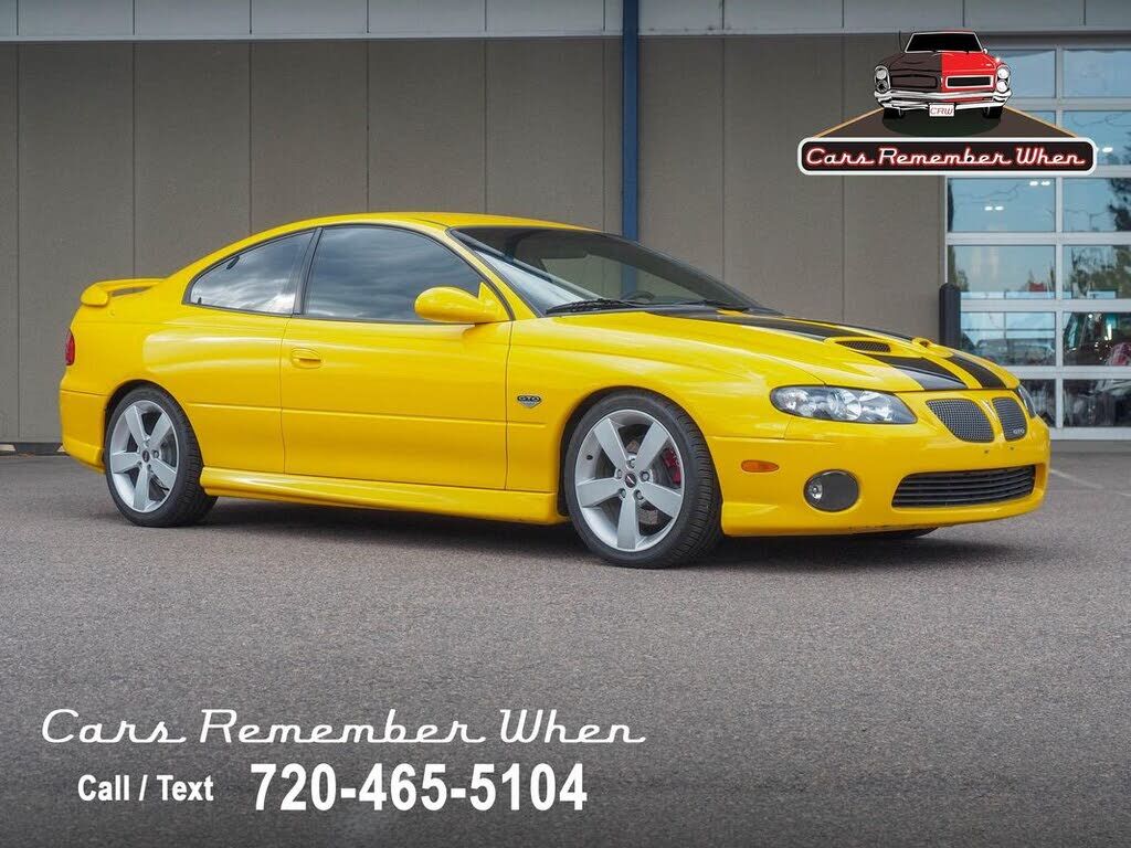 2005 PONTIAC GTO