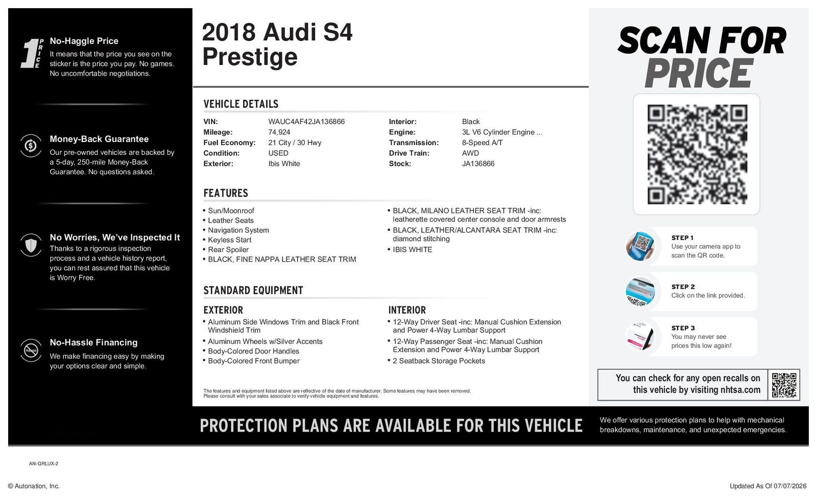 2018 Audi S4