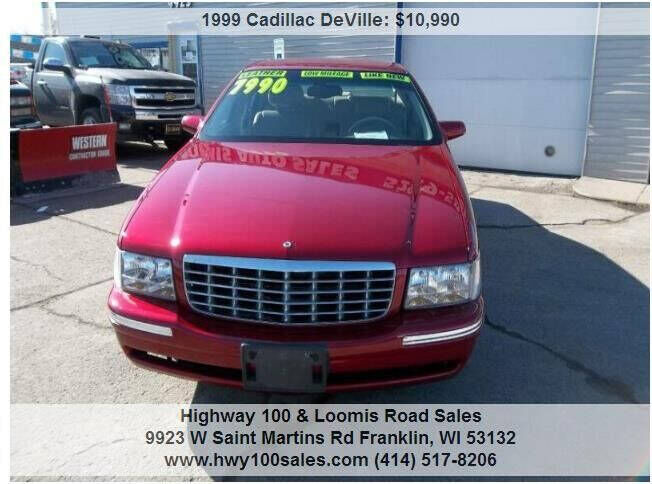 1999 CADILLAC Deville