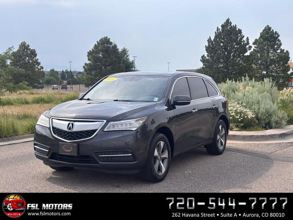 2016 ACURA MDX