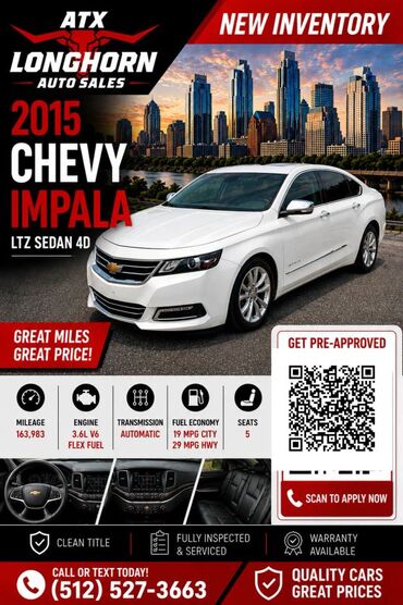 2015 CHEVROLET Impala