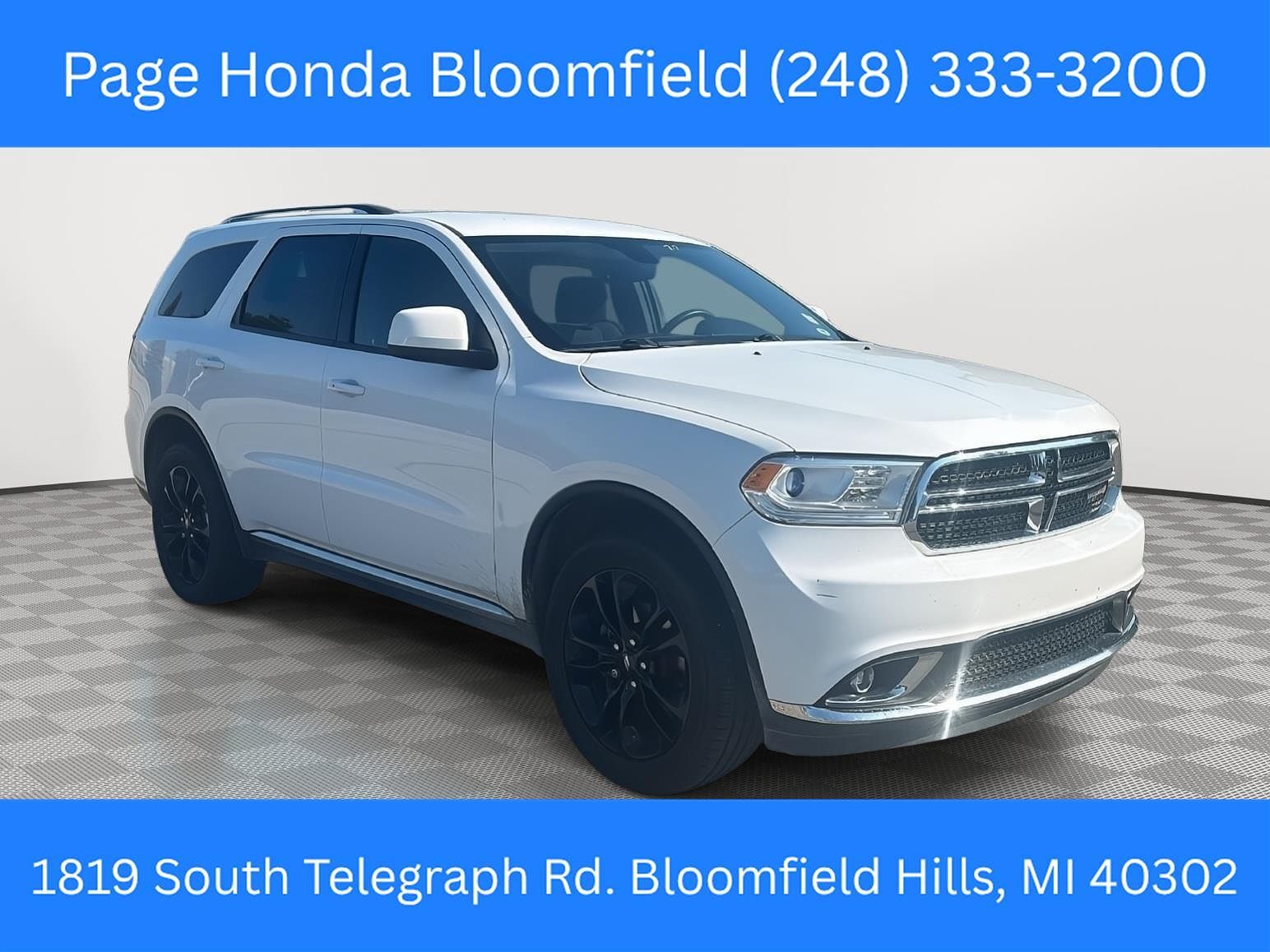 2017 DODGE Durango