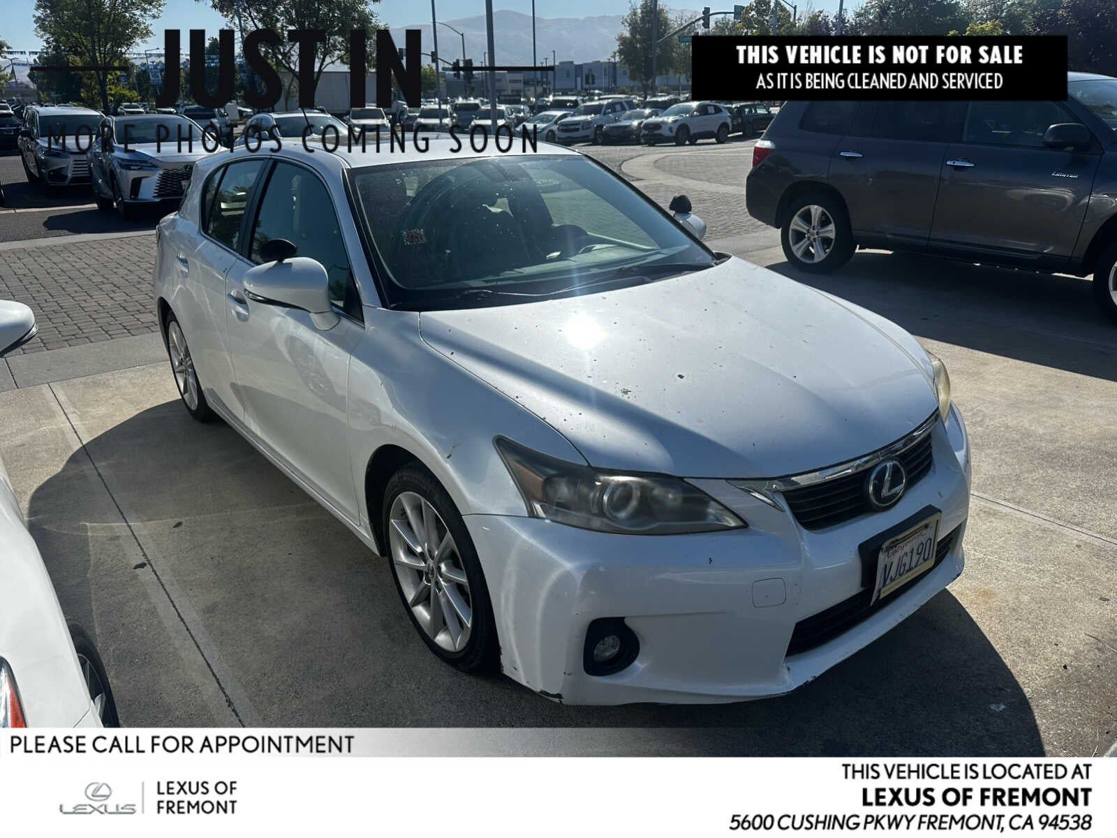 2012 LEXUS CT