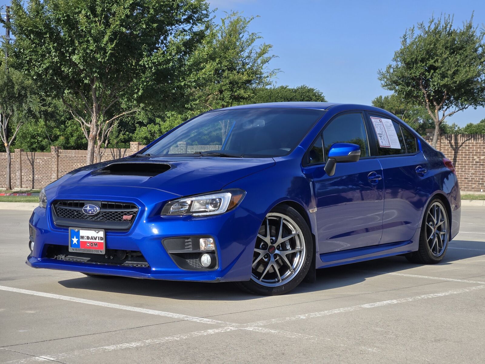 2015 SUBARU WRX