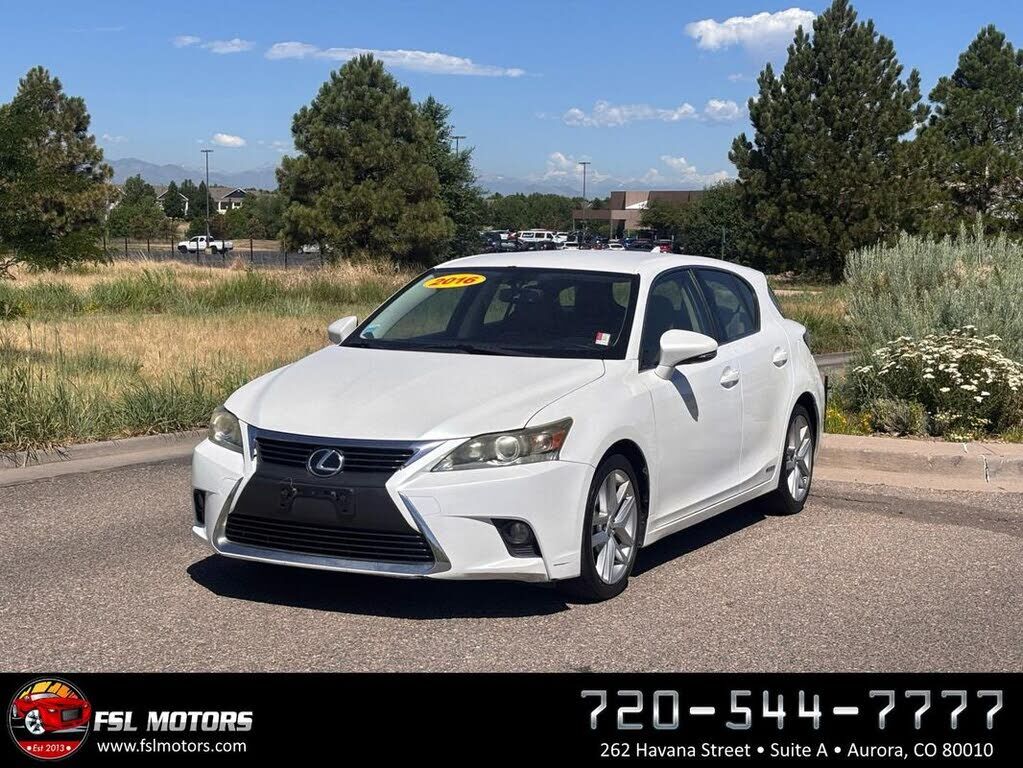 2016 LEXUS CT