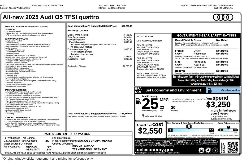 2025 Audi Q5