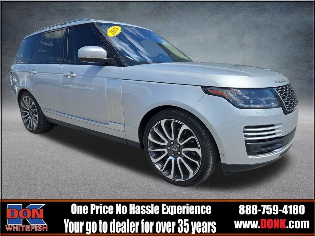 2018 LAND ROVER Range Rover