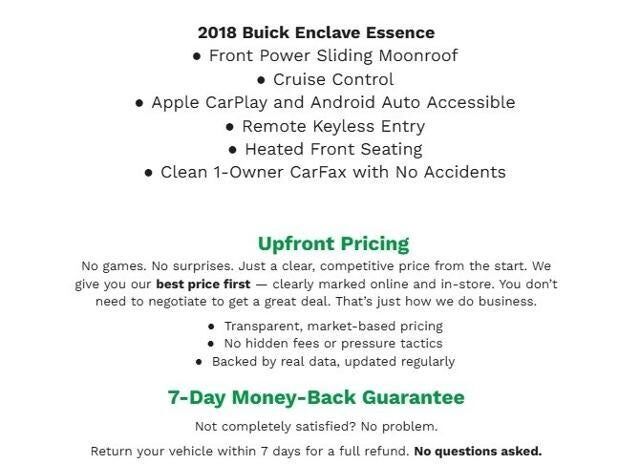 2018 BUICK Enclave