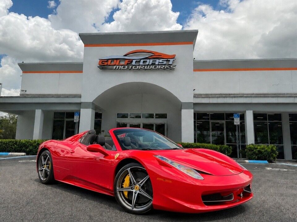 2013 FERRARI 458 Spider