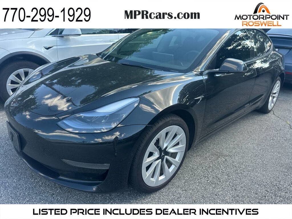 2022 TESLA Model 3