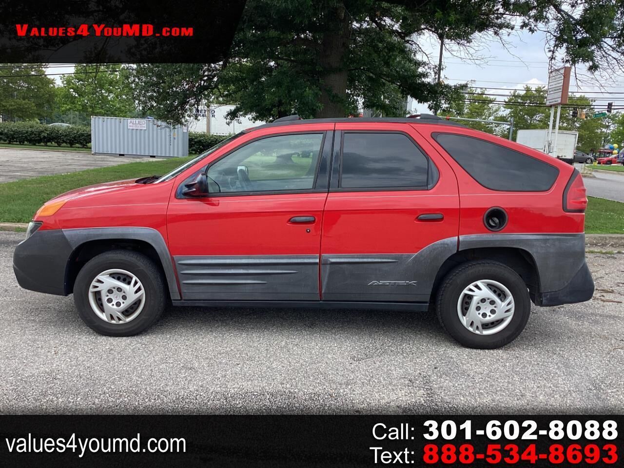 2001 PONTIAC Aztek