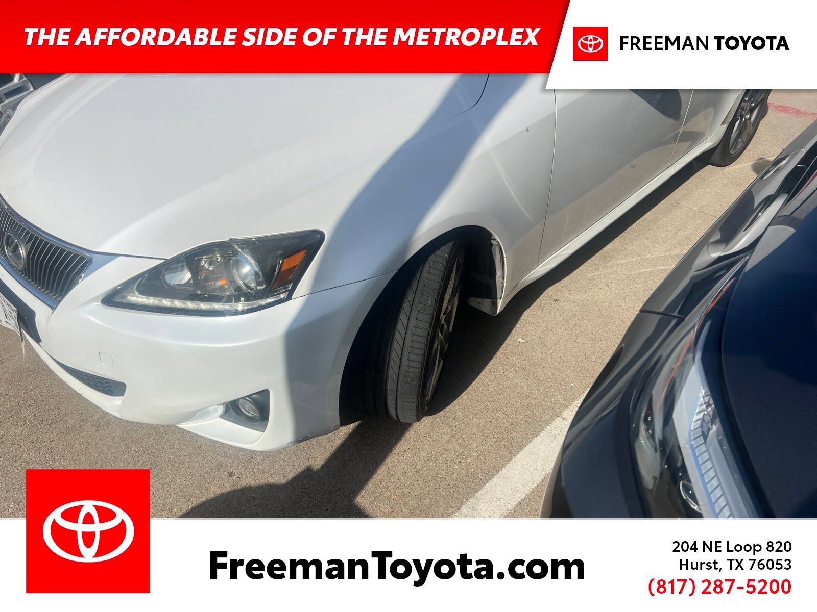 2012 LEXUS IS