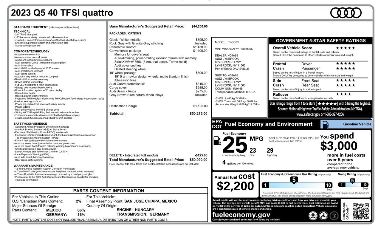2023 Audi Q5