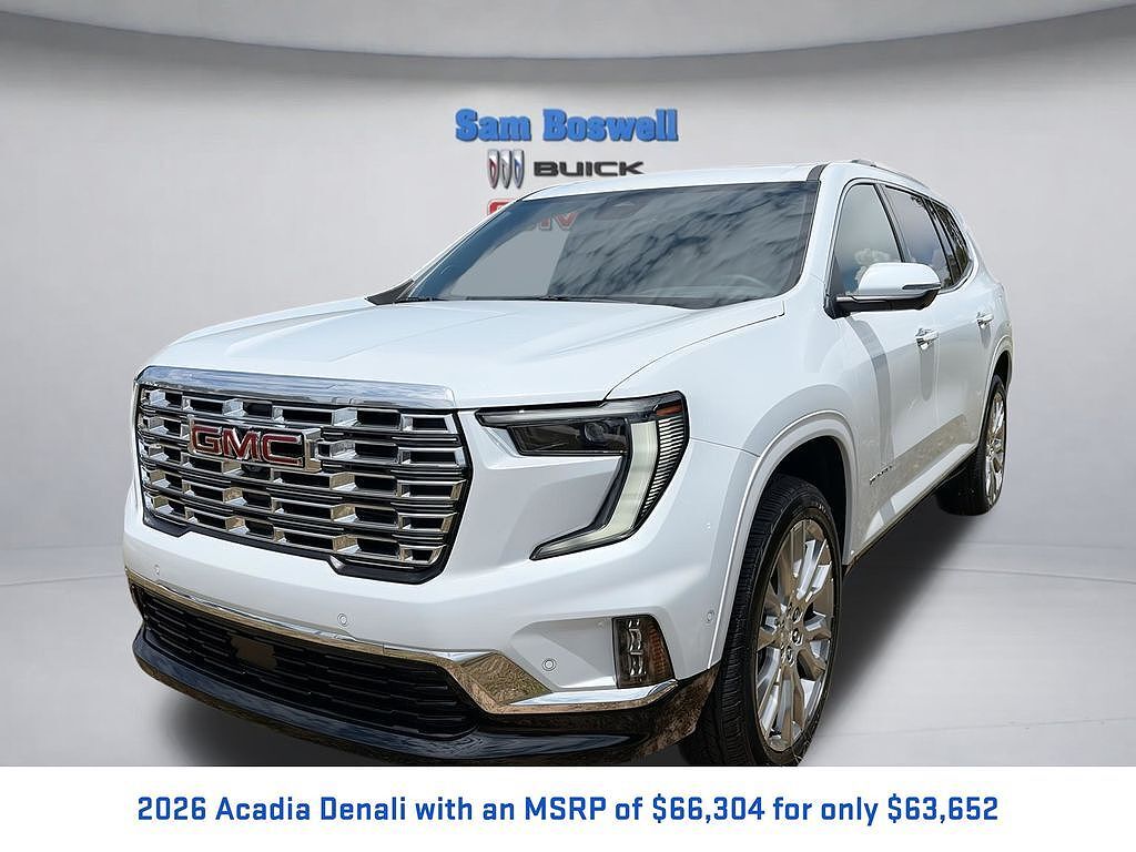 2026 GMC Acadia