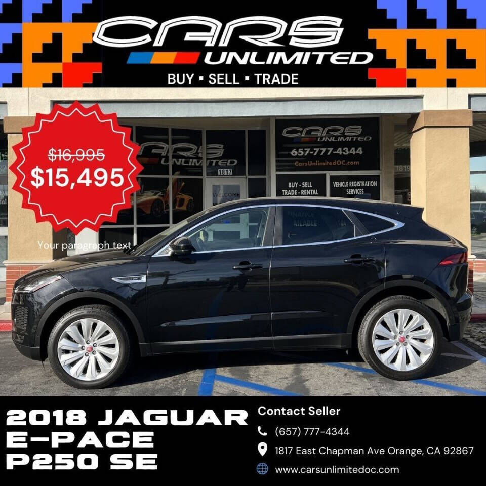 2018 JAGUAR E-PACE
