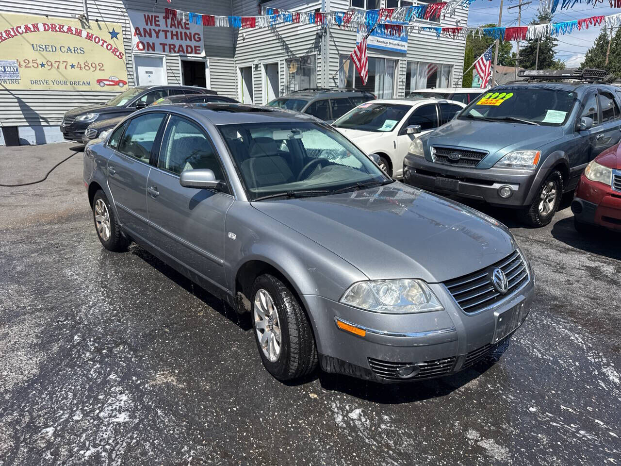 2003 VOLKSWAGEN Passat