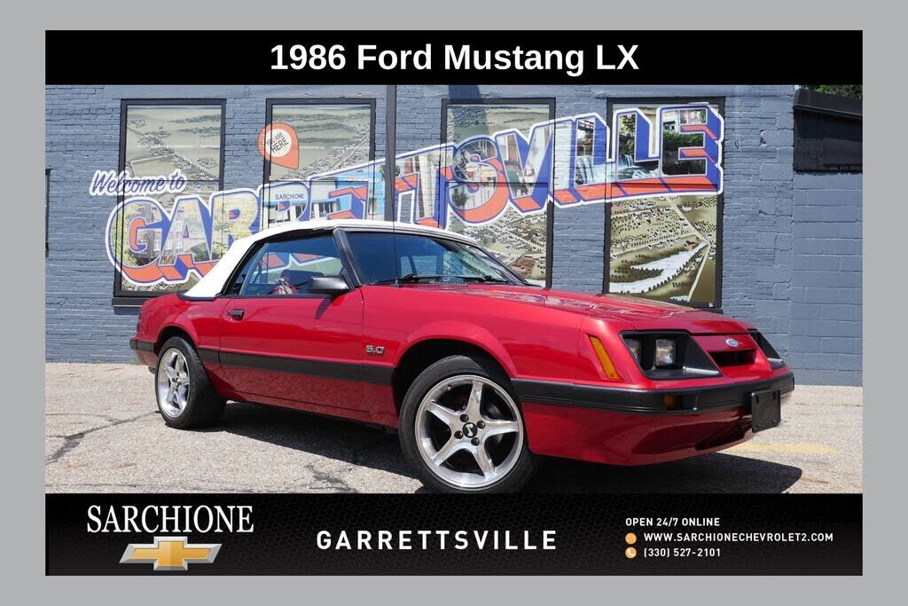 1986 FORD Mustang