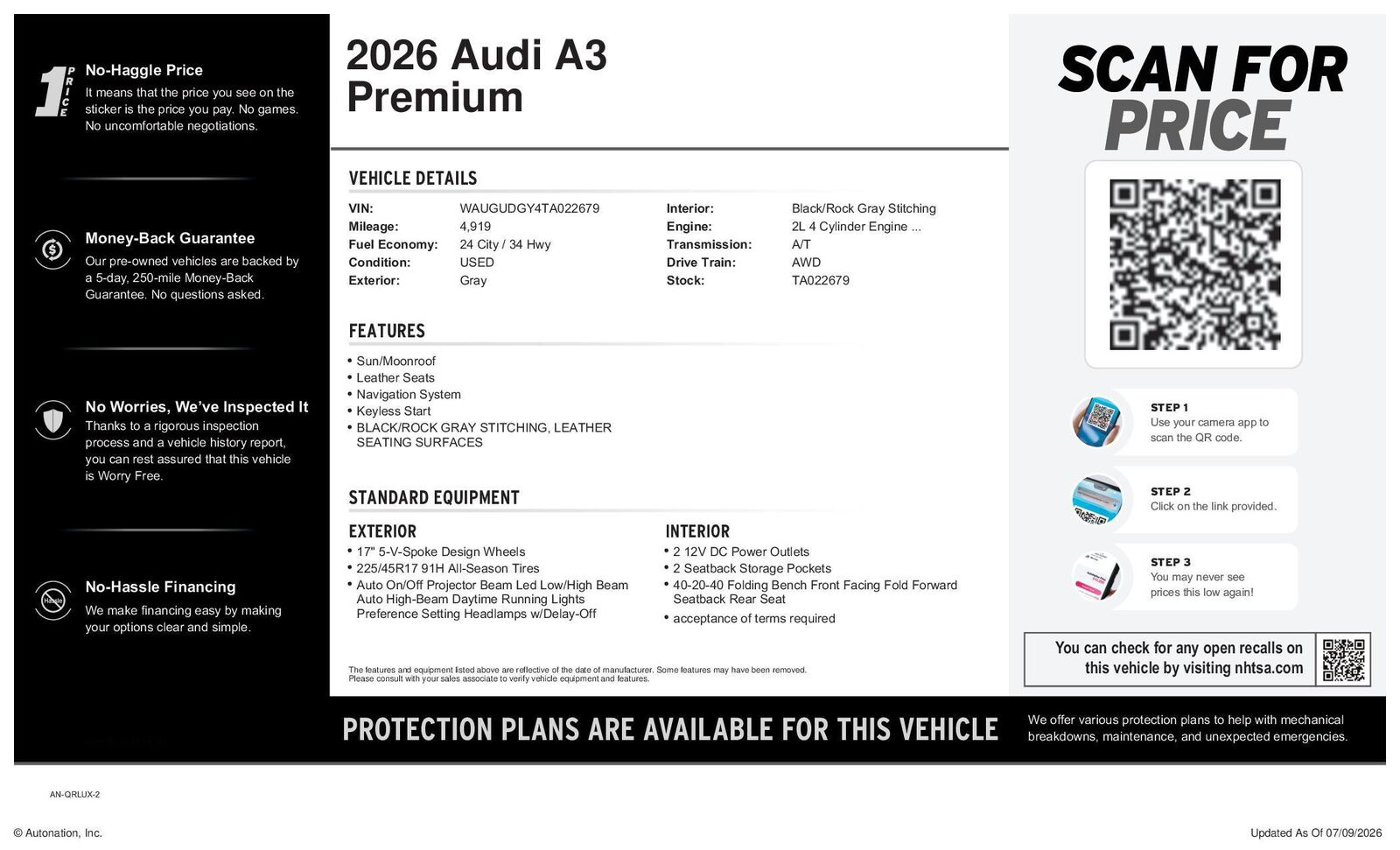 2026 Audi A3