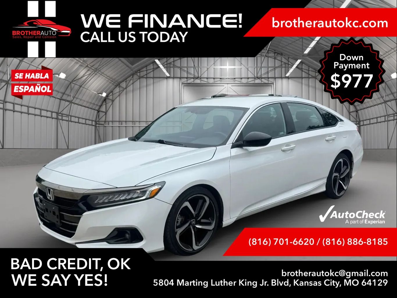 2021 HONDA Accord