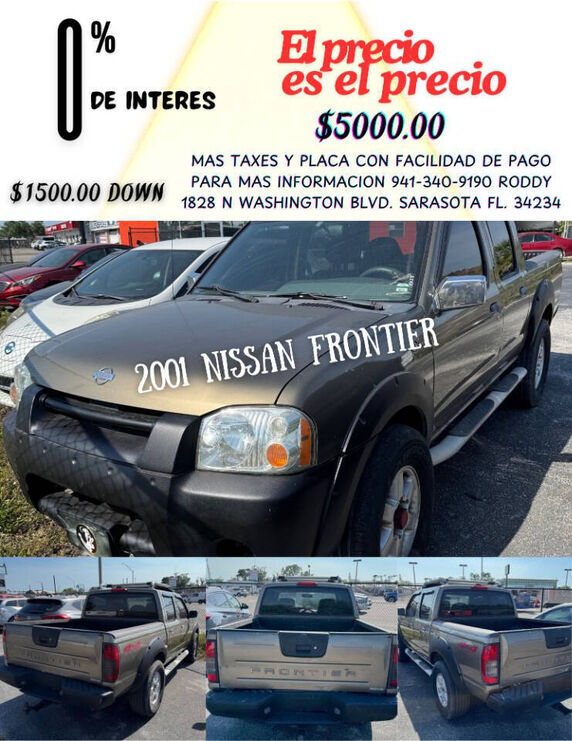 2001 NISSAN Frontier