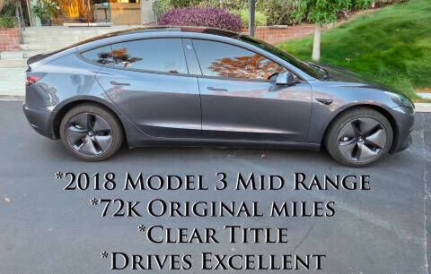 2018 TESLA Model 3