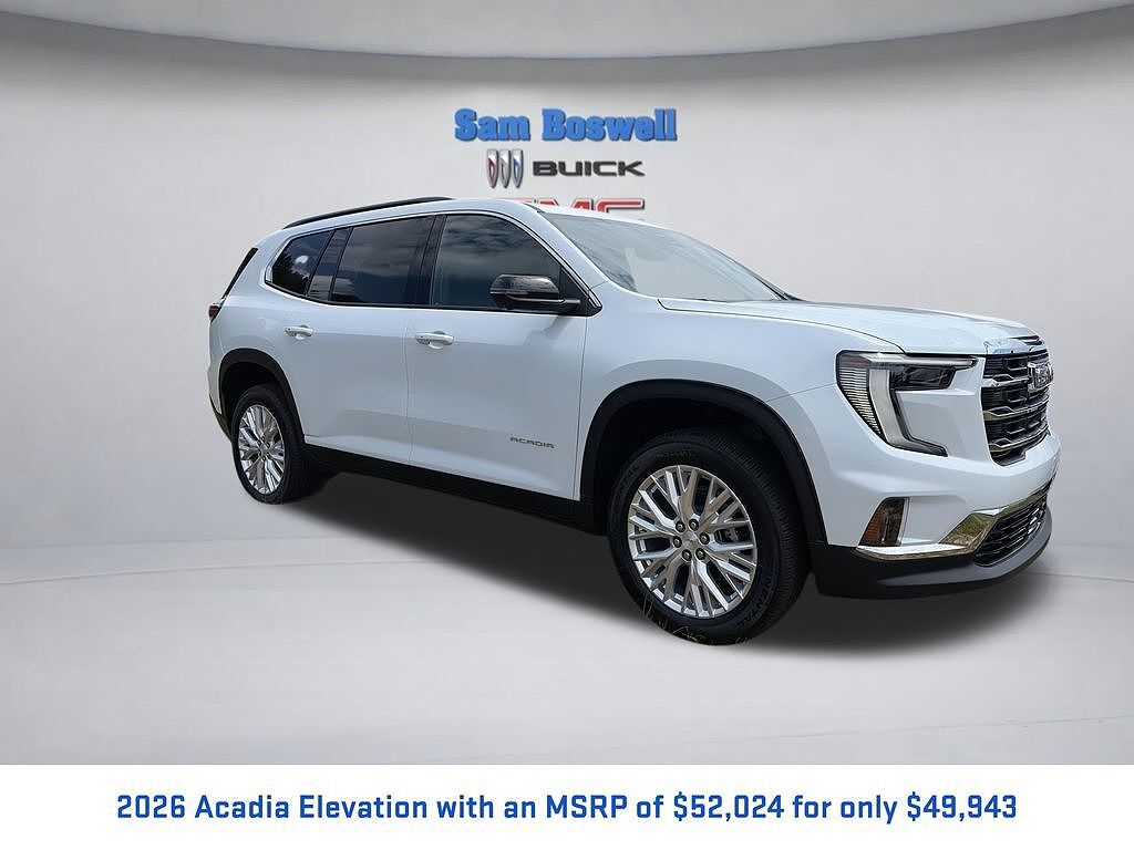 2026 GMC Acadia