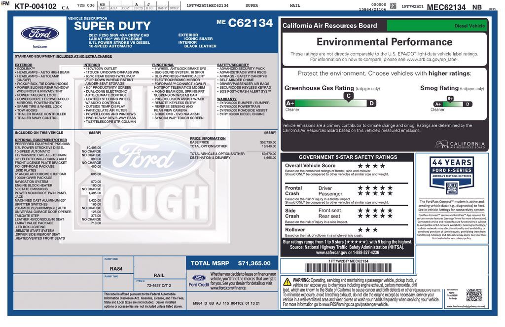 2021 FORD F-Super Duty