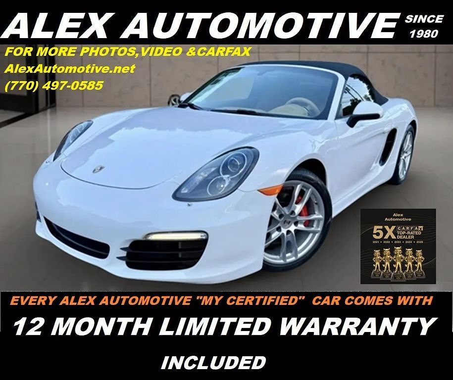 2013 PORSCHE Boxster
