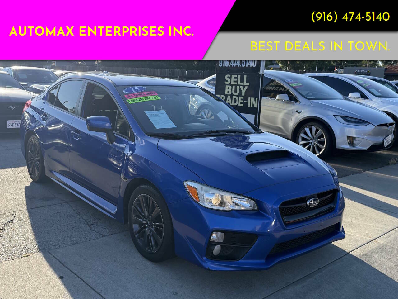 2015 SUBARU WRX