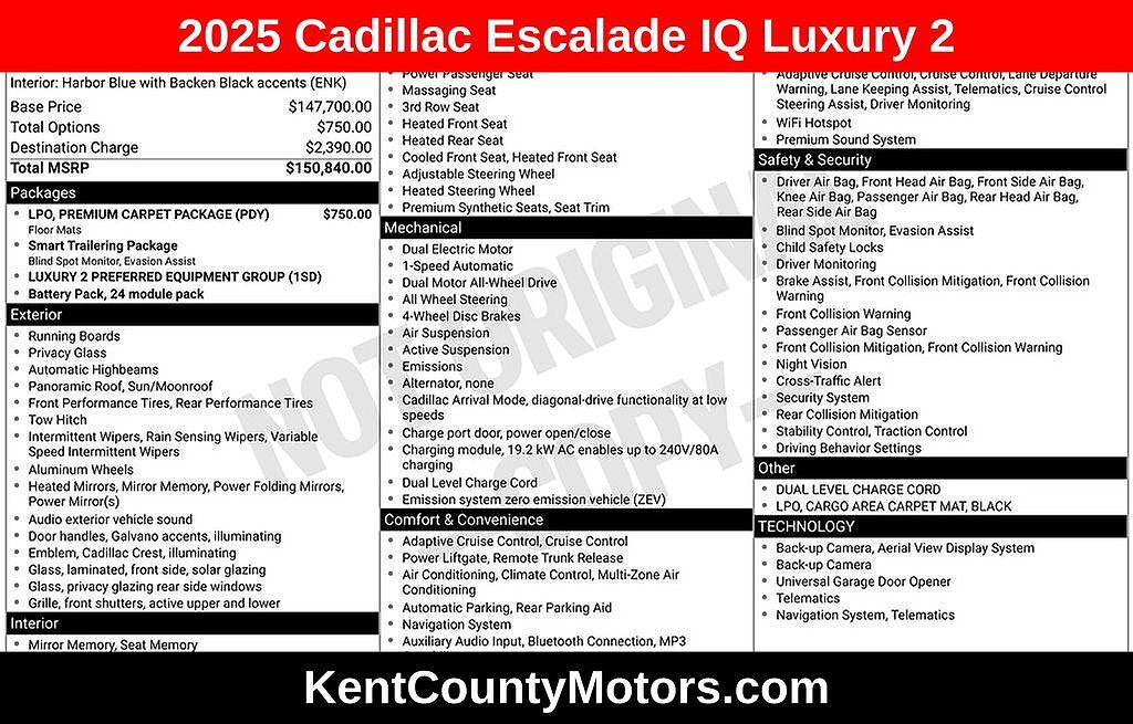 2025 CADILLAC Escalade IQ