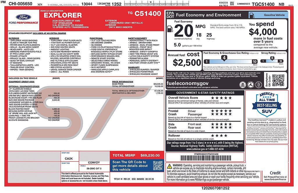 2026 FORD Explorer