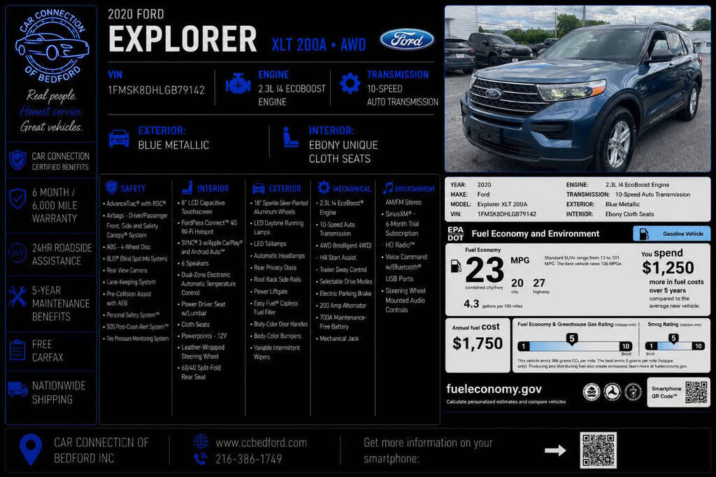 2020 FORD Explorer
