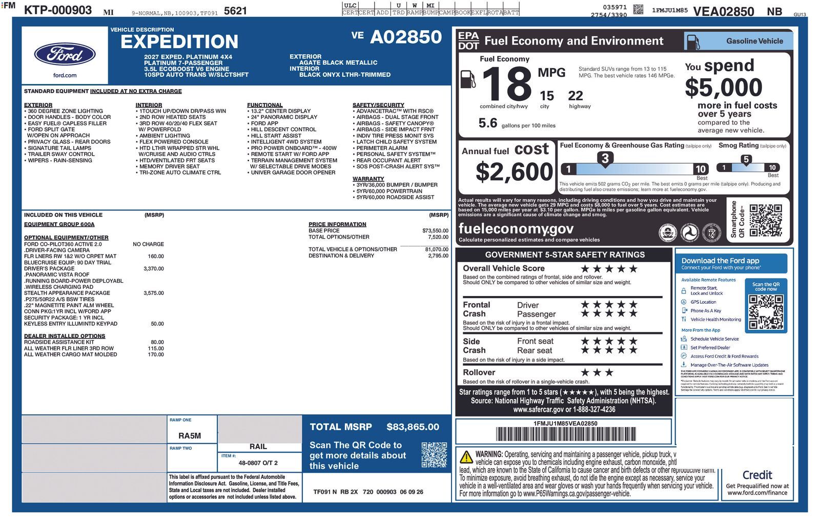 2027 FORD Expedition