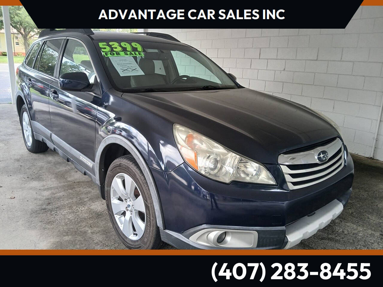 2012 SUBARU Outback