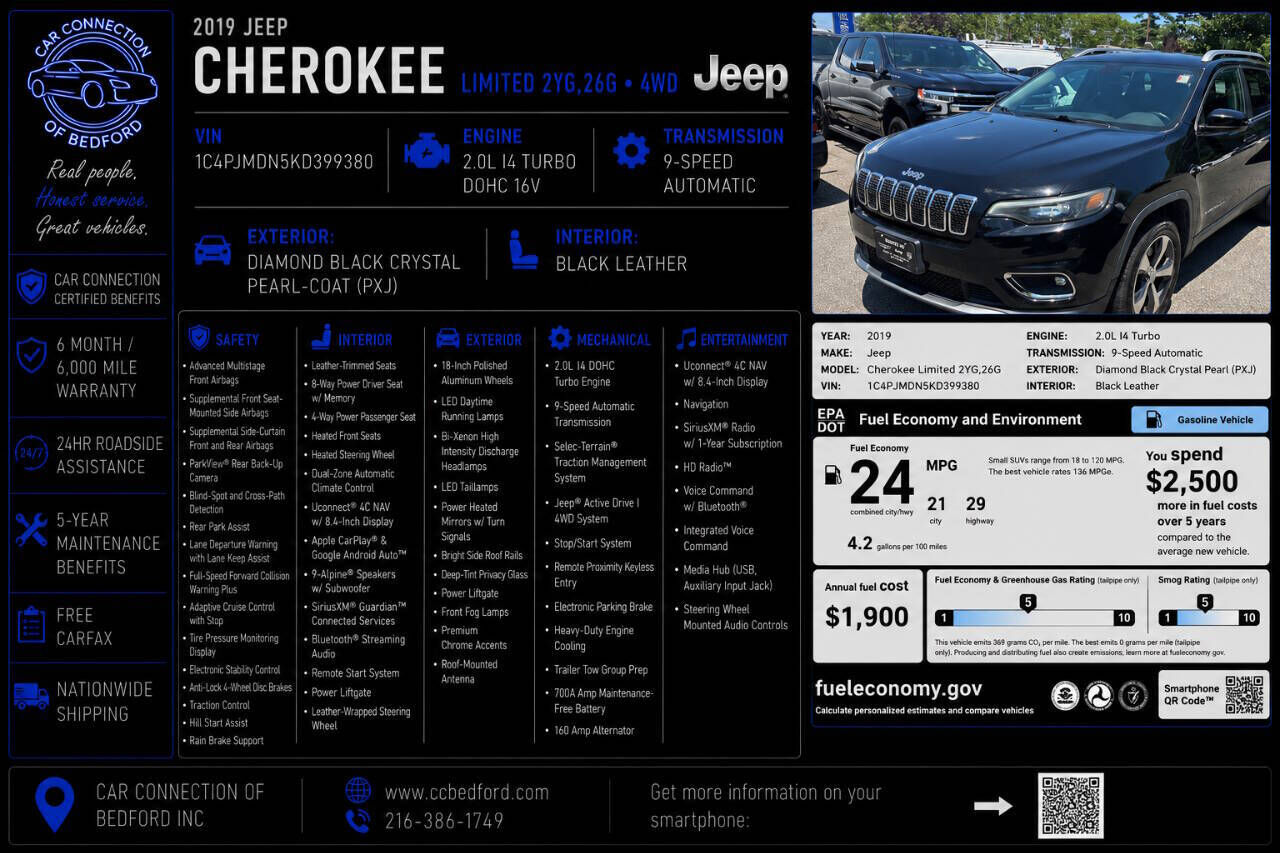 2019 JEEP Cherokee