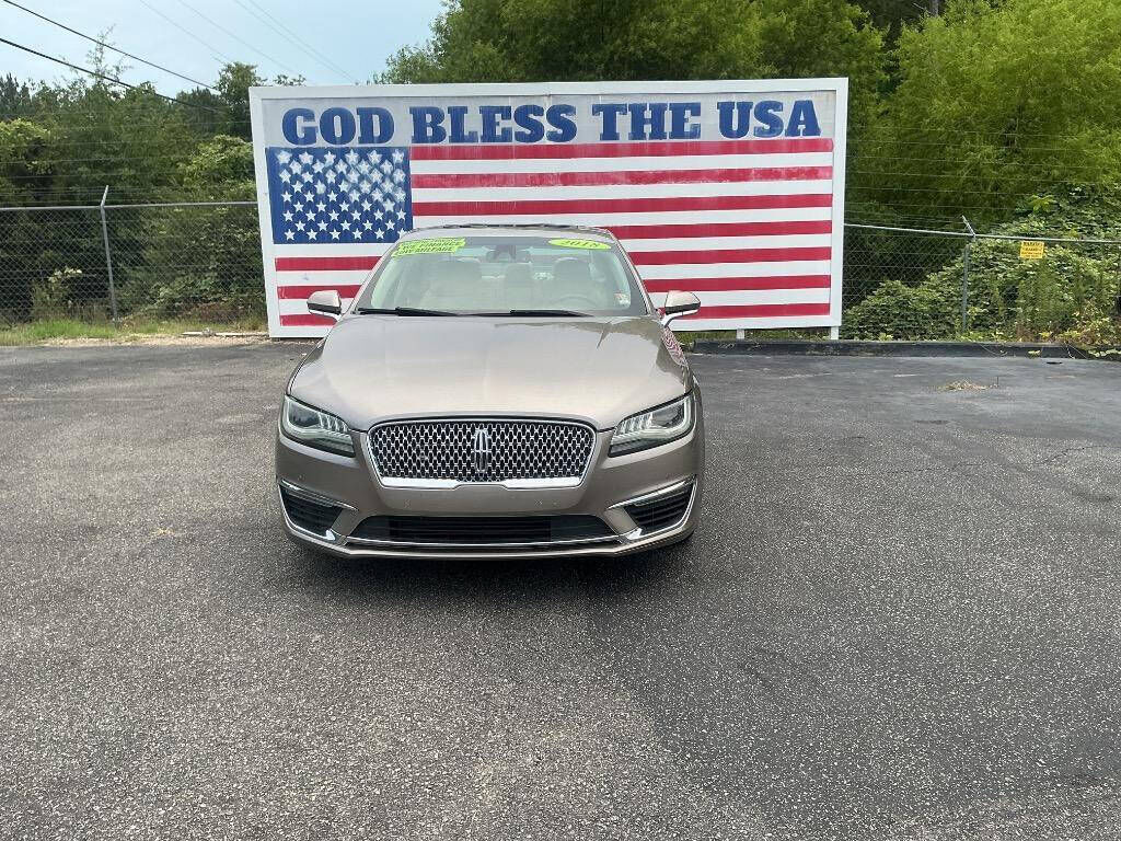 2018 LINCOLN MKZ