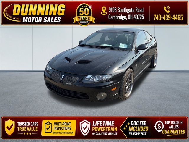 2006 PONTIAC GTO
