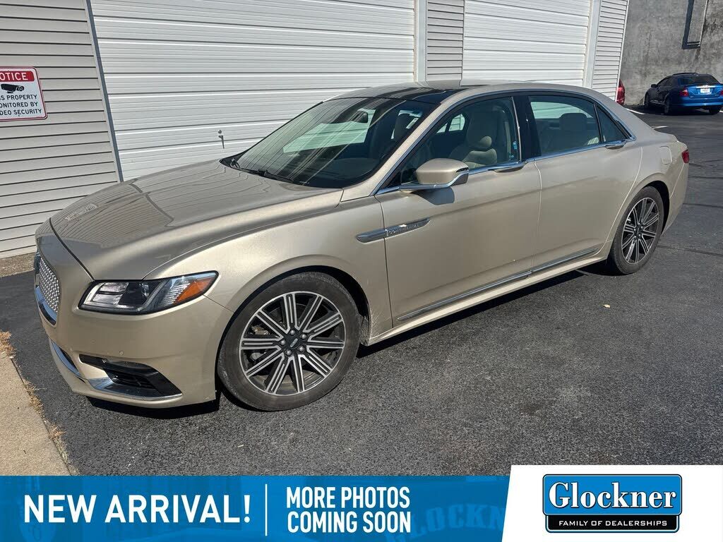 2017 LINCOLN Continental